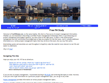 Tablet Screenshot of freepmstudy.com